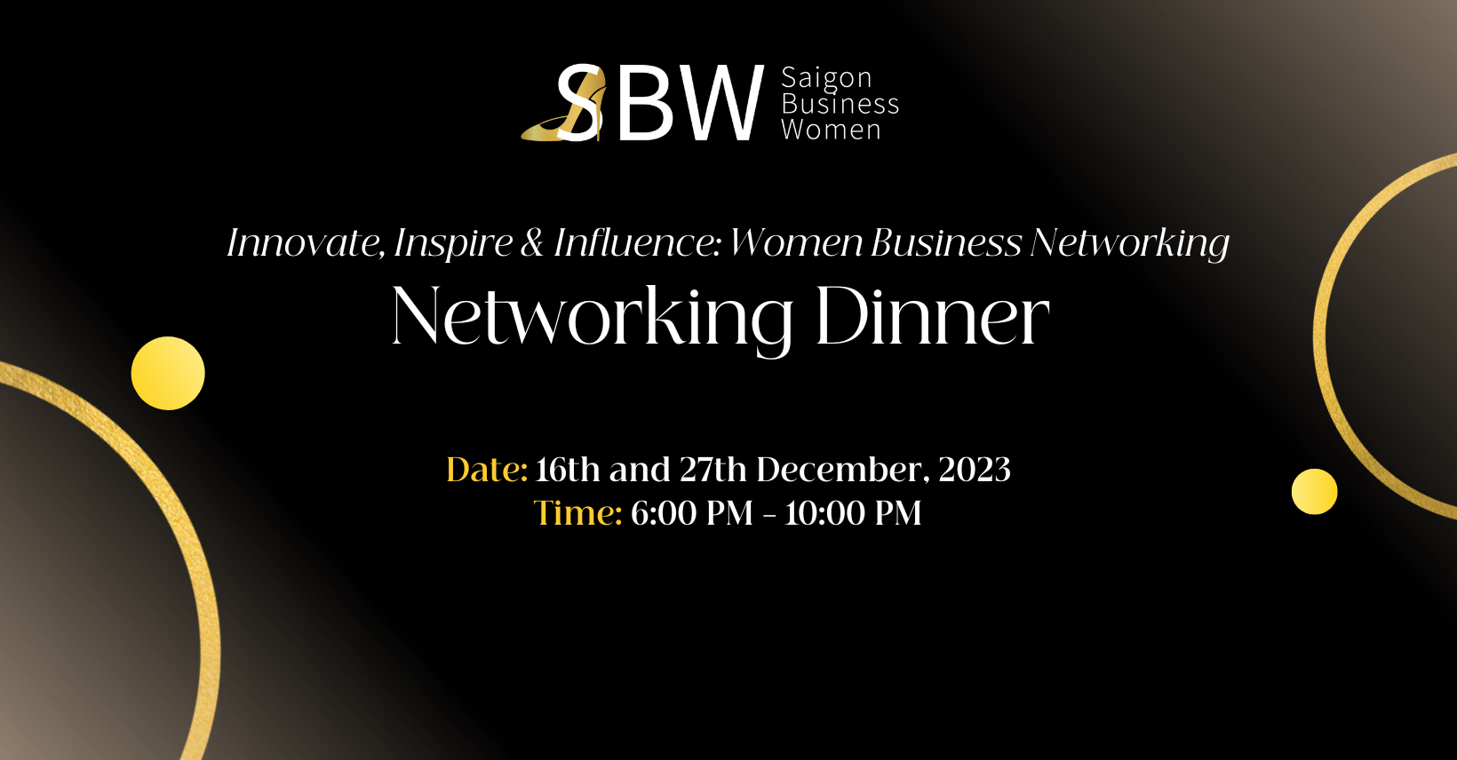 SaiGon Business Women Event